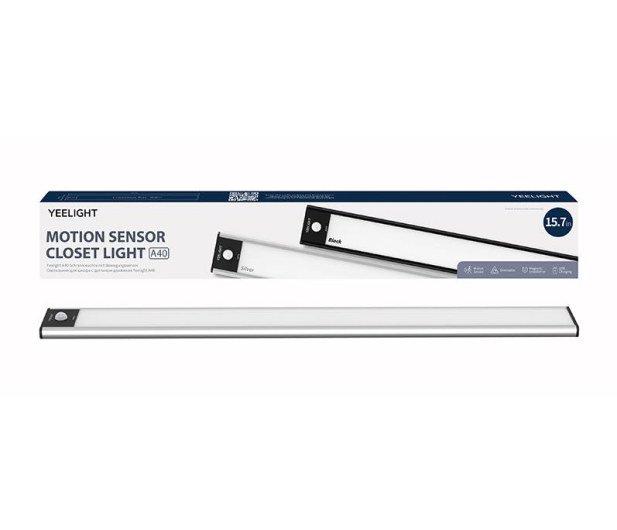Yeelight Lampka do szafy z czujnikiem ruchu 40cm Srebrna - 671896 - zdjęcie 5